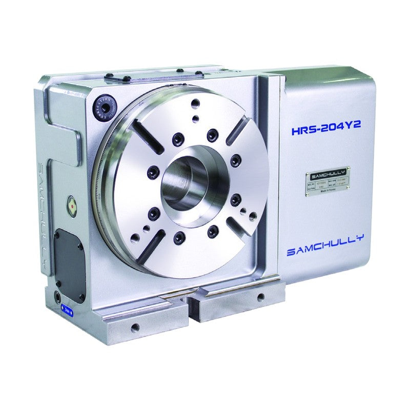 Samchully 1-Axis Hydraulic NC Rotary Table HRS Series (YASKAWA Motor, NeoCon-S Controller)