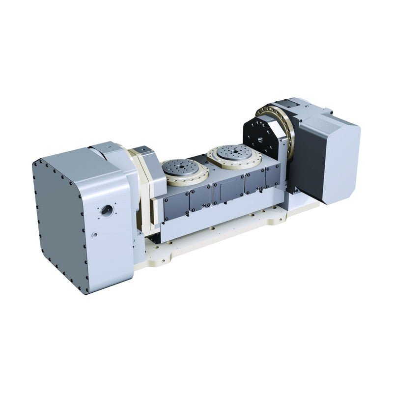 Samchully 2-Axis 2-Spindle Tilting NC Rotary Table MTR2 Series (YASKAWA Motor)