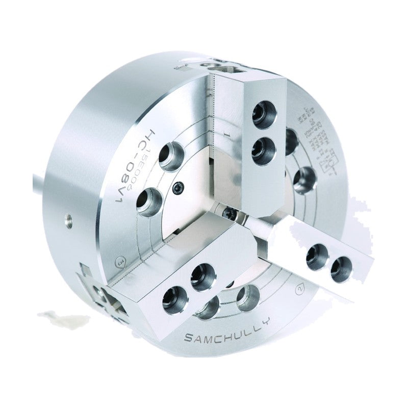 Samchully Standard 3-Jaw High-Speed Closed-Center Power Chuck HC