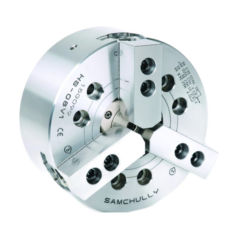 Samchully Standard 3-Jaw High-Speed Open-Center Chuck HS