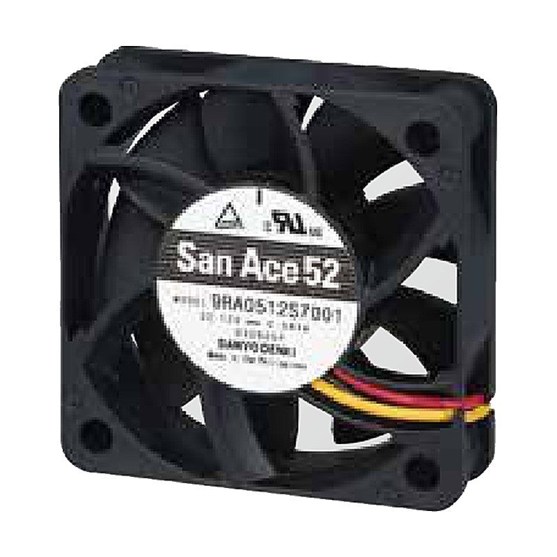 Sanyo Denki San Ace 52 9RA DC Fan 52x52x15 mm (Low Noise, Low Power)