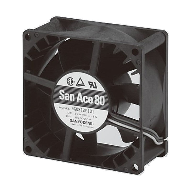 Sanyo Denki San Ace 80 DC Axial Fan 80x80x38 mm (G Type)