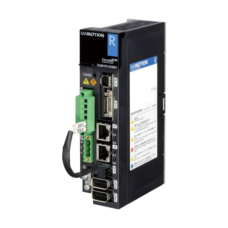 Sanyo Denki SANMOTION R 48 VDC Servo Amplifier (EtherCAT, 1-Axis)