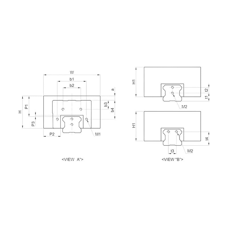 SBC Linear SH Bellows for SBI Linear Guides