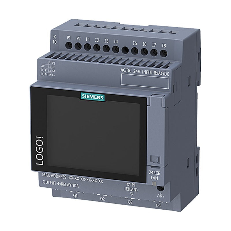 Siemens LOGO! 9 / LOGO! 8 Basic Modules with Display (CE, RCE)