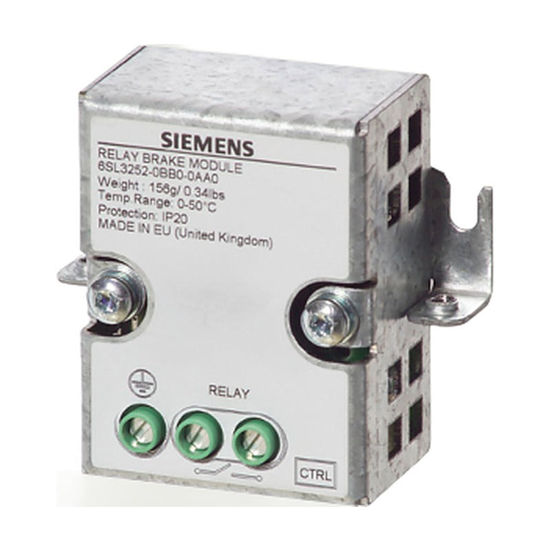 Siemens SINAMICS G120 Brake Relay & Safe Brake Relay