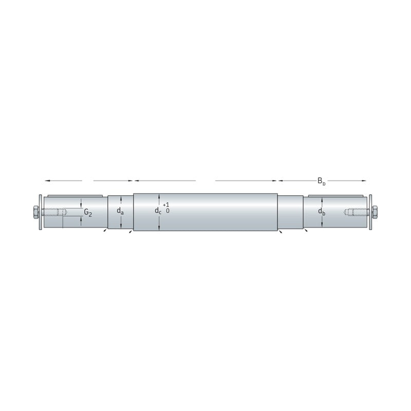 SKF VJ-PD Shafts for PD Two-Bearing Housings