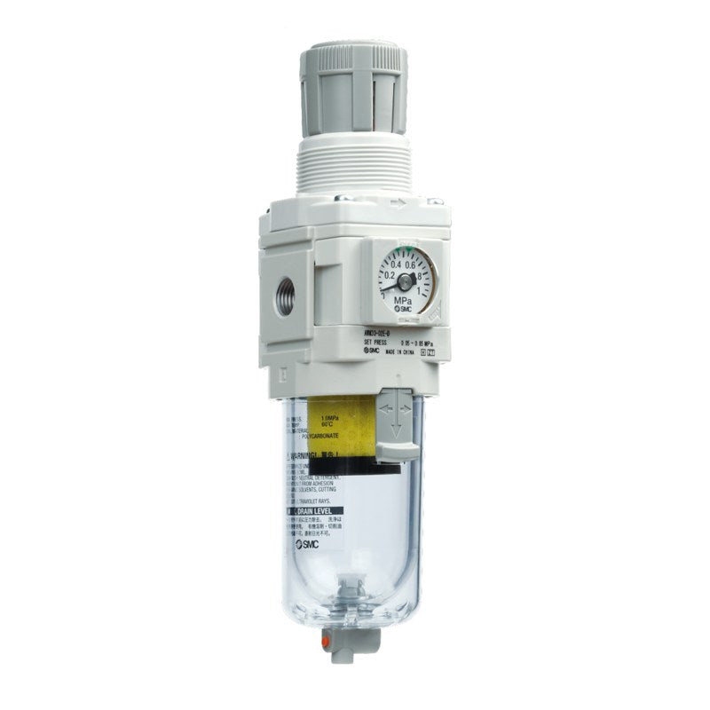 SMC AWD-D Micro Mist Separator Regulator (AWD20-D to AWD40-D, 0.01 µm)