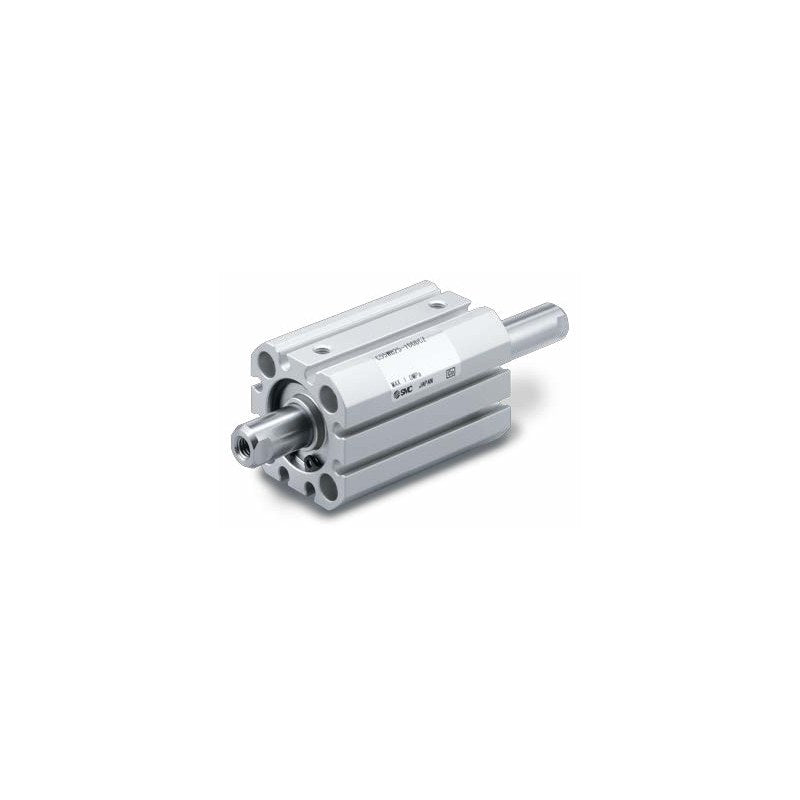 SMC C55W ISO 21287 Compact Cylinder (Double Rod, ø20 to ø100)