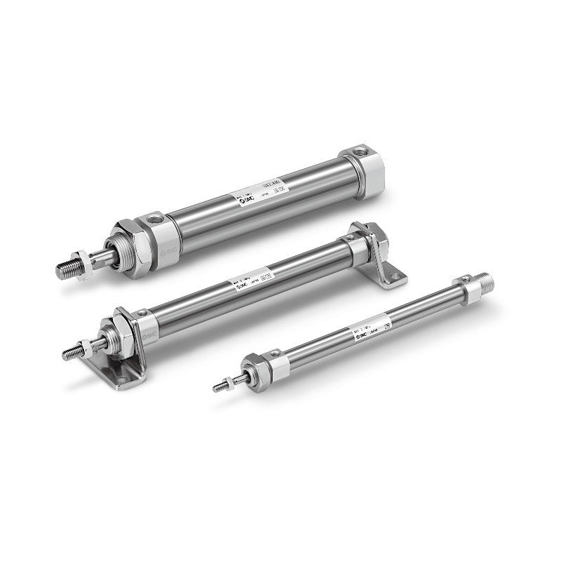 SMC C85W ISO Air Cylinder (Double Rod, ø8 to ø25)