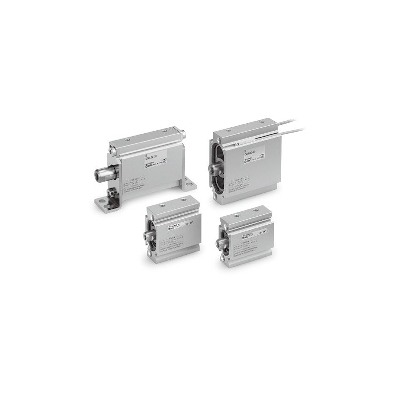 SMC CQU Compact Cylinder, Plate Type (Size 20 to 40)