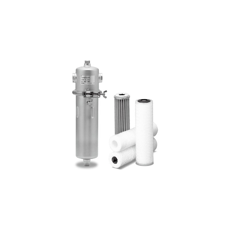 SMC FQ1 Quick Change Filter for Cleaning Fluids (Rc1/2 to Rc1)