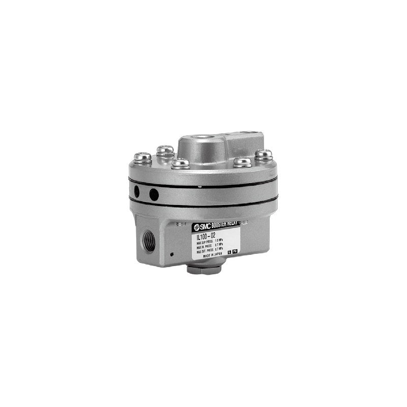 SMC IL100 Booster Relay (Rc1/4, Rc3/8)