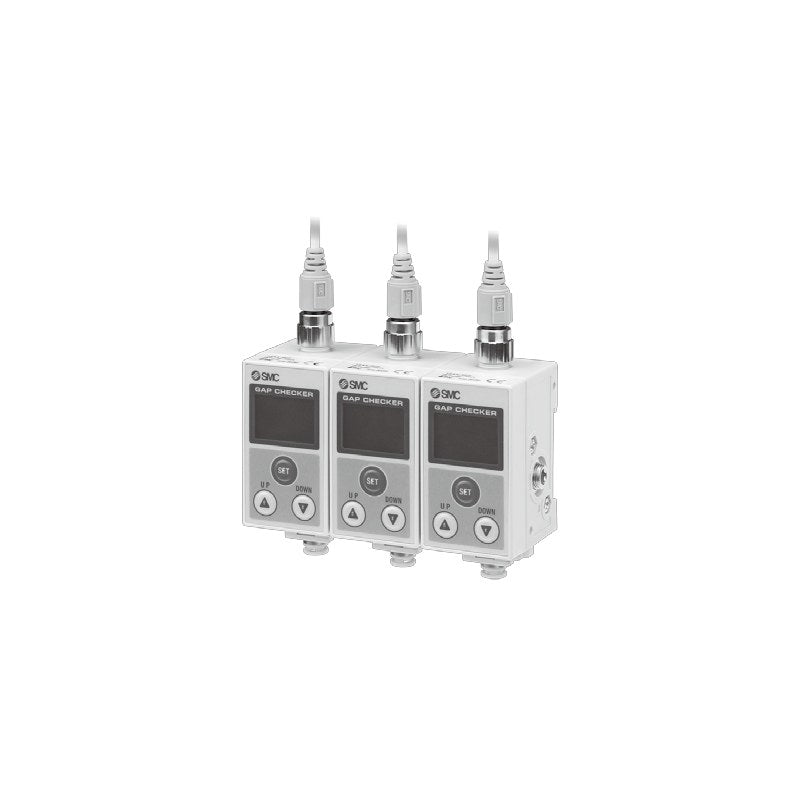 SMC ISA3-L IO-Link Digital Gap Checker (Seating Switch, 3-Screen)