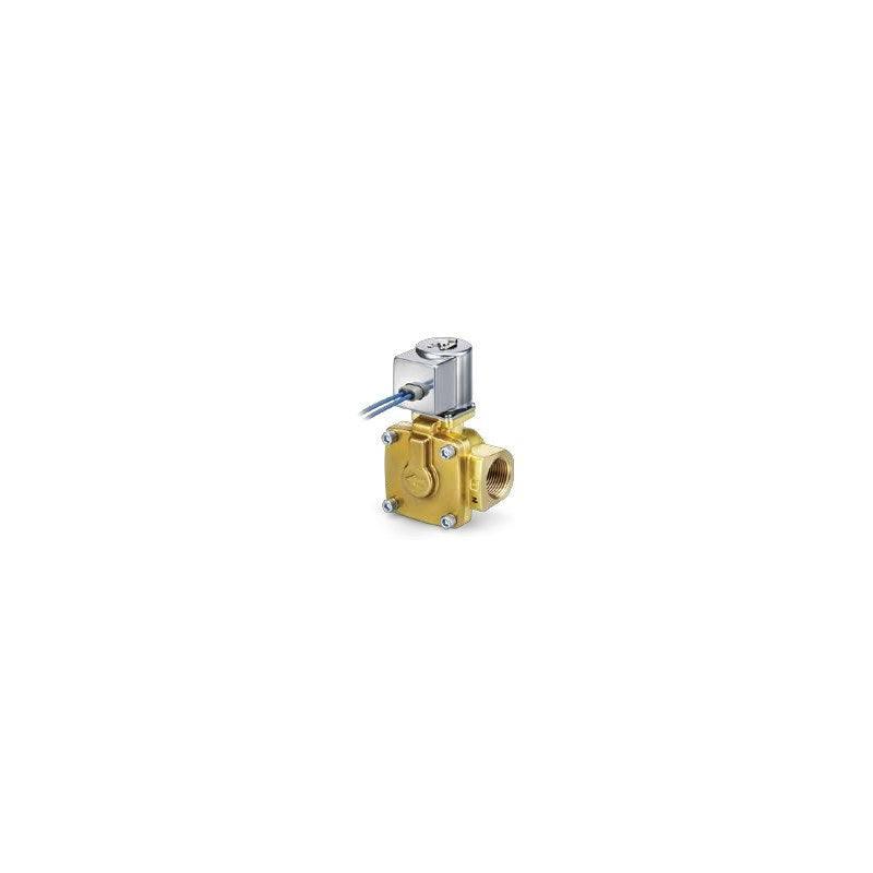 SMC JSXD Pilot Operated 2-Port Solenoid Valve (N.C./N.O., 1/4 to 2, 50A)