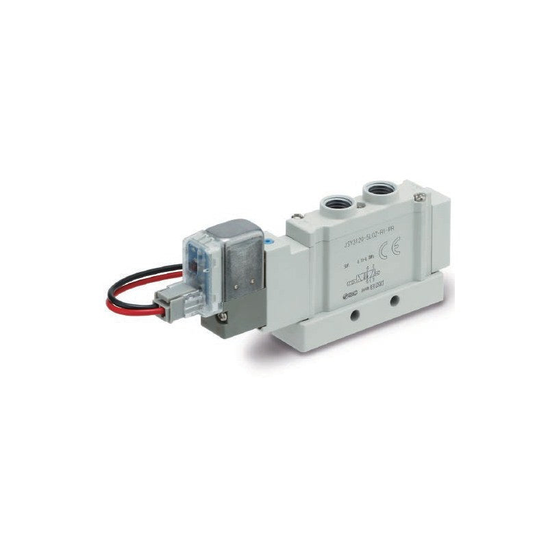 SMC JSY 5-Port Solenoid Valve (Direct Piping, with P.E Plate)