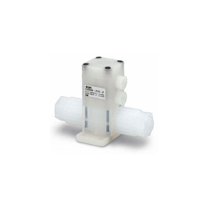 SMC LVDH-F/FN Compact Manual Chemical Valve (LQ1, LQ3, Tube)