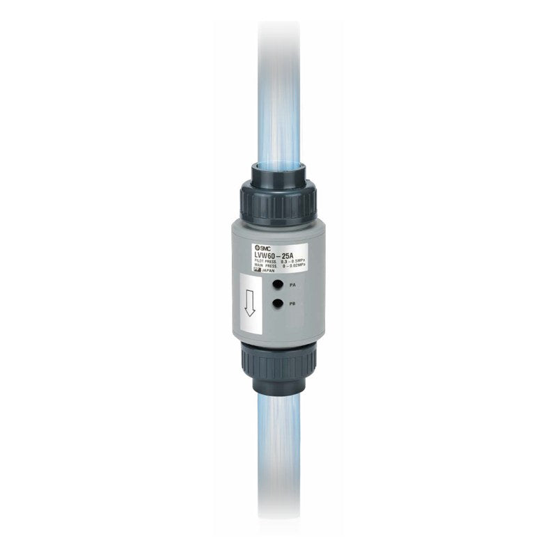 SMC LVW PVC Quick Drain Valve (25A to 80A)