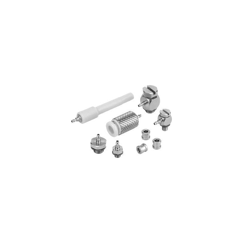 SMC M Miniature Fitting (M3, M5, R1/8; Barb, Hose Nipple)