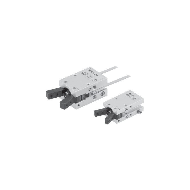 SMC MHC2 Angular Air Gripper (Standard, Bore 6 to 25 mm)
