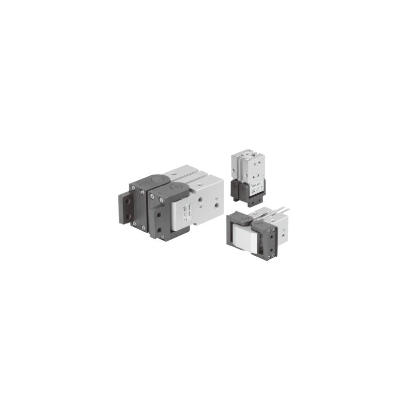 SMC MHW2 180 deg Angular Air Gripper (Rack and Pinion, 20 to 50 mm)