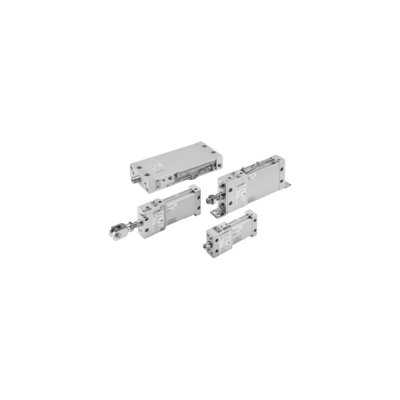 SMC MLU Plate Cylinder with Lock (Size 40 and 50)
