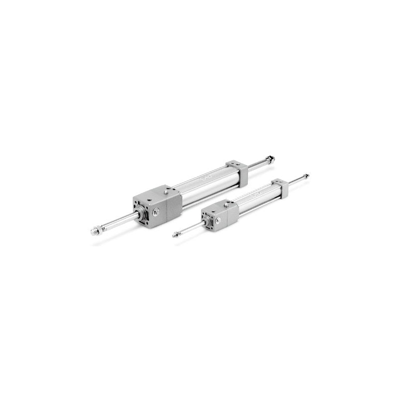 SMC MNBW Cylinder with Lock (Double Acting, Double Rod, ø32-100)