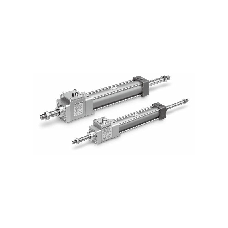 SMC MWBW Cylinder with Lock (Double Acting, Double Rod, ø32-100)