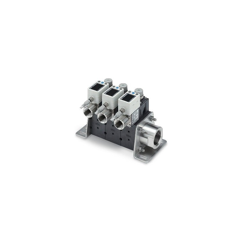 SMC PF3WS Flow Switch Manifold for Water (Separate Supply Type)