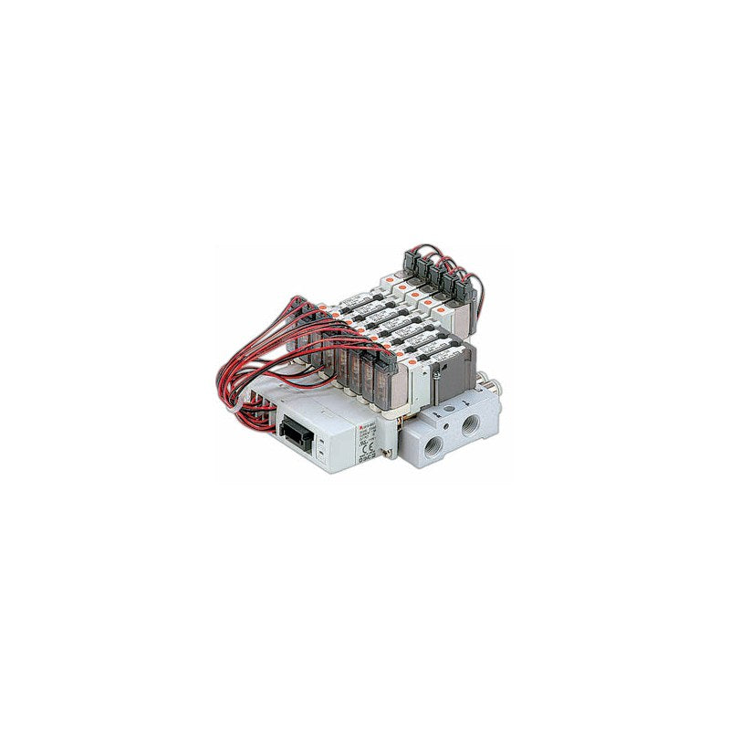 SMC S0700 5-Port Solenoid Valve (Plug-lead Type, Single Unit)