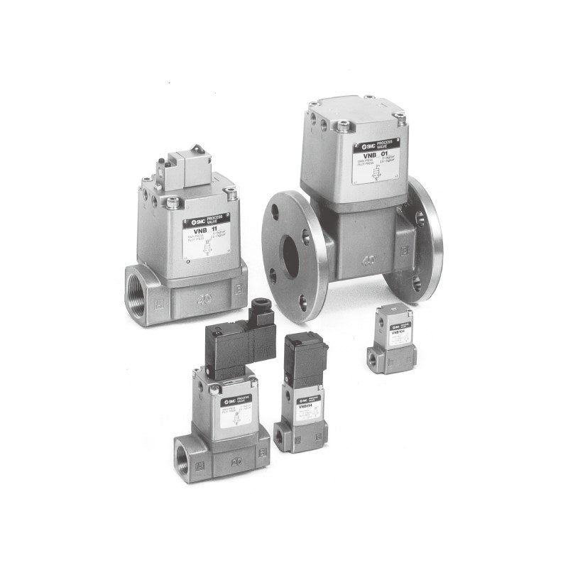 SMC VNB 2-Port Process Valve for Fluid Control (6A to 25A)