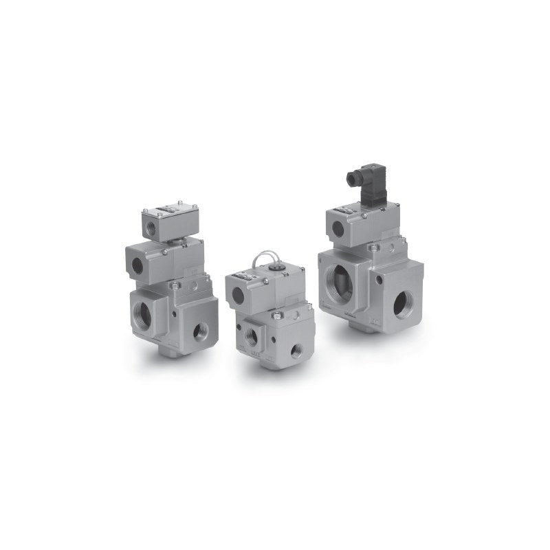 SMC VP3145/3165/3185 Large 3-Port Solenoid Valve (Rc3/8 to Rc2)