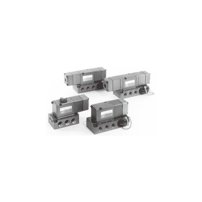 SMC VS410 5-Port Solenoid Valve (Direct Operated, Metal Seal)