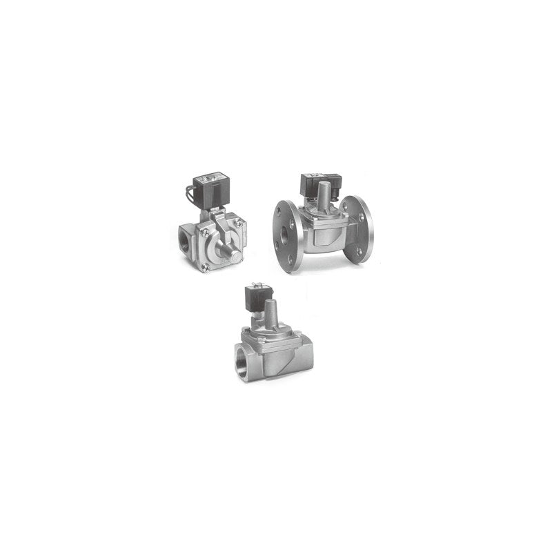 SMC VXP21/22/23 Pilot Operated 2-Port Solenoid Valve (N.C./N.O.)