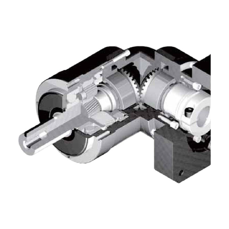 SPG SMES Right-Angle Planetary Gearheads (Shaft Output, 60-140)