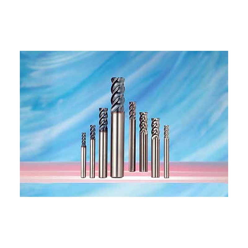 Sumitomo Electric Hardmetal Uncoated Anti-Vibration Radius End Mill for Difficult-to-Cut Materials SSEHVL4000-R