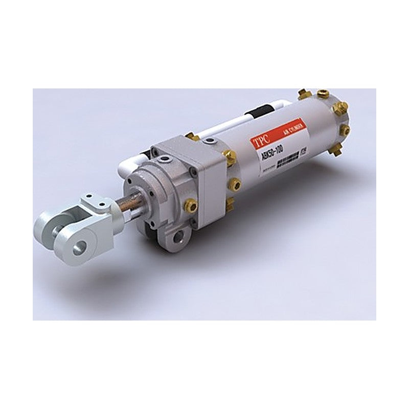 TPC Mechatronics ABK Series Pneumatic Clamp Cylinder with One-Way Lock (Bore 32 to 63 mm)