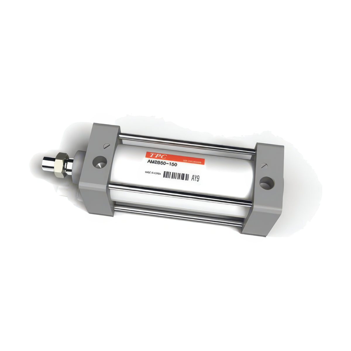 TPC Mechatronics AM2 Series Medium Pneumatic Cylinder (Double Acting, Basic Mount)
