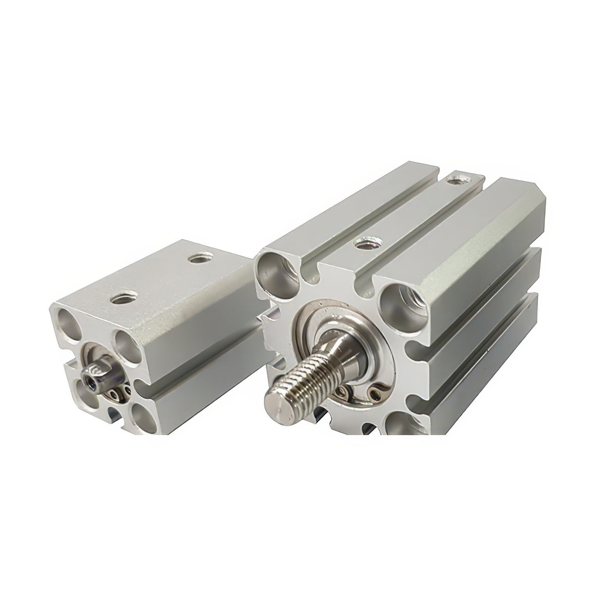 TPC Mechatronics AQS Short Compact Cylinder Body, Bore 12-20 mm
