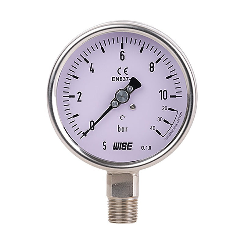 WISE P256 Overpressure Protection Safety Pattern Gauge