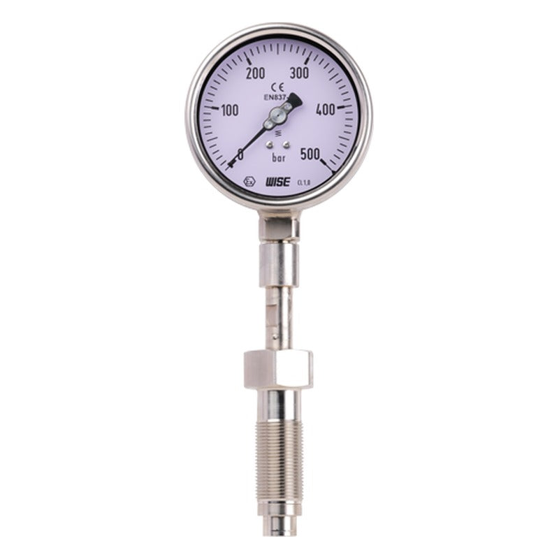 WISE P741/P742 High Temperature Diaphragm Seal Pressure Gauge