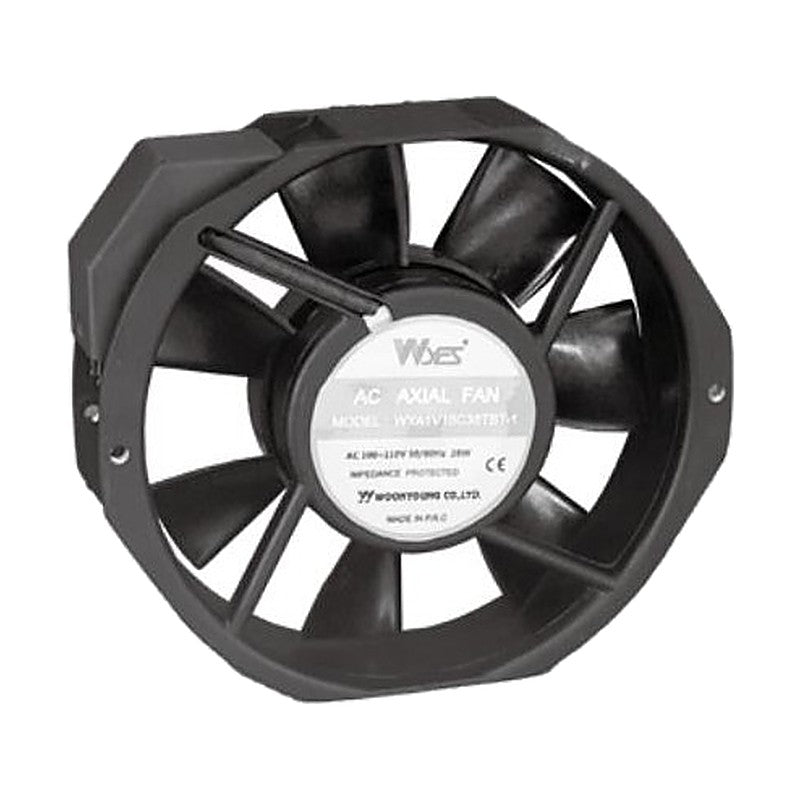 Woonyoung A15C38T Series AC Cooling Fan, 172 x 150 x 38 mm