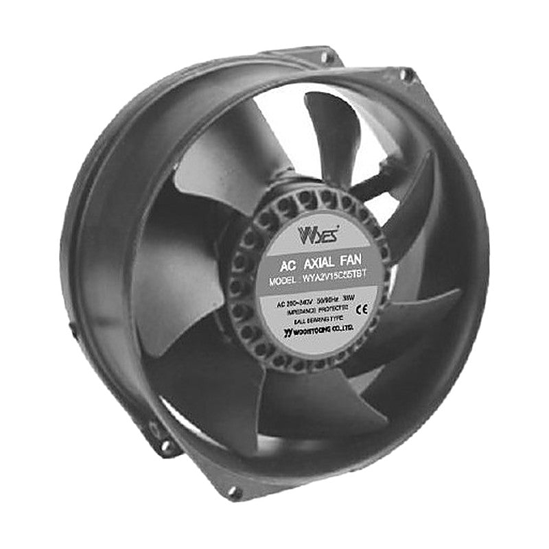 Woonyoung A15C55T Series AC Cooling Fan, 150 x 172 x 55 mm