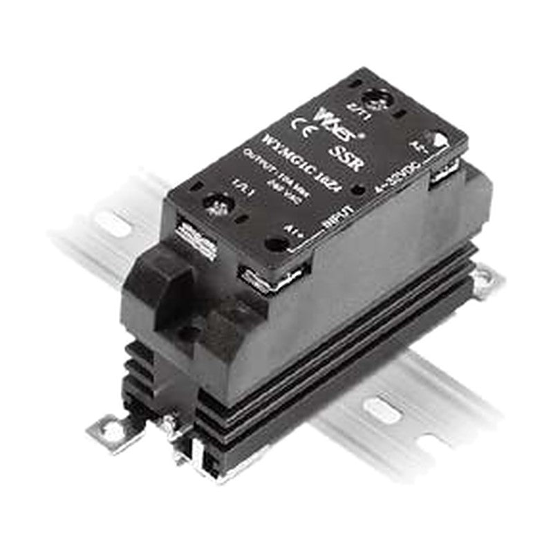 Woonyoung Single Phase SSR with Self Heat Sink WYMG / WYMH (10-40A)