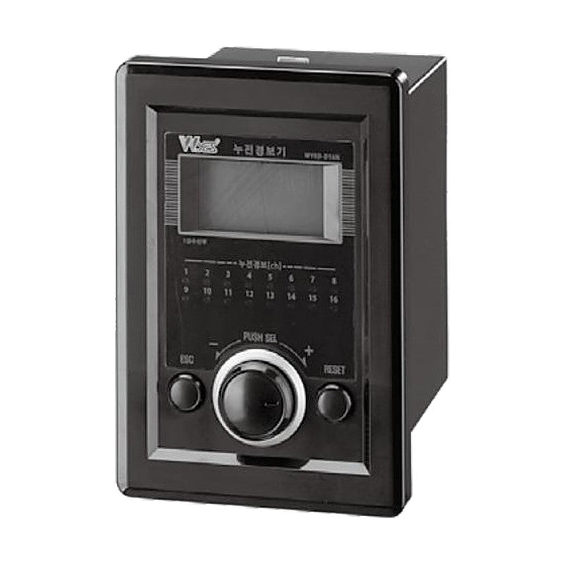 Woonyoung WYED/WYER-D NC Series Digital Multi-Channel Earth Leakage Detector and Relay
