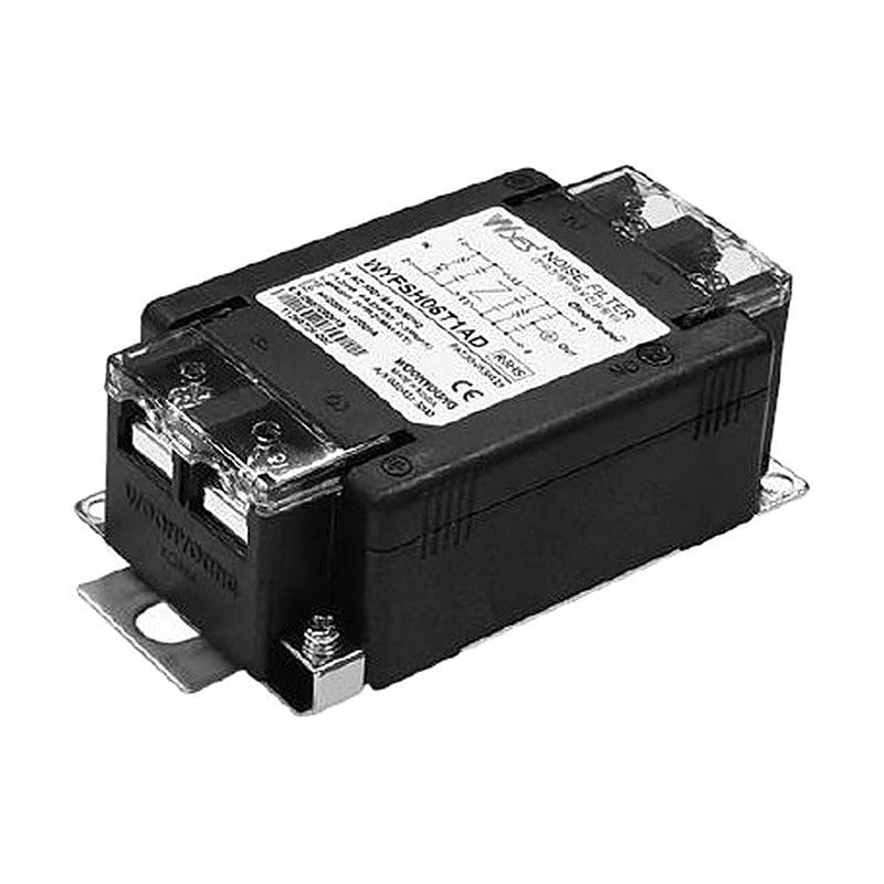Woonyoung WYFSH-T1A Series Single-Phase General-Purpose Noise Filter, 500 VAC