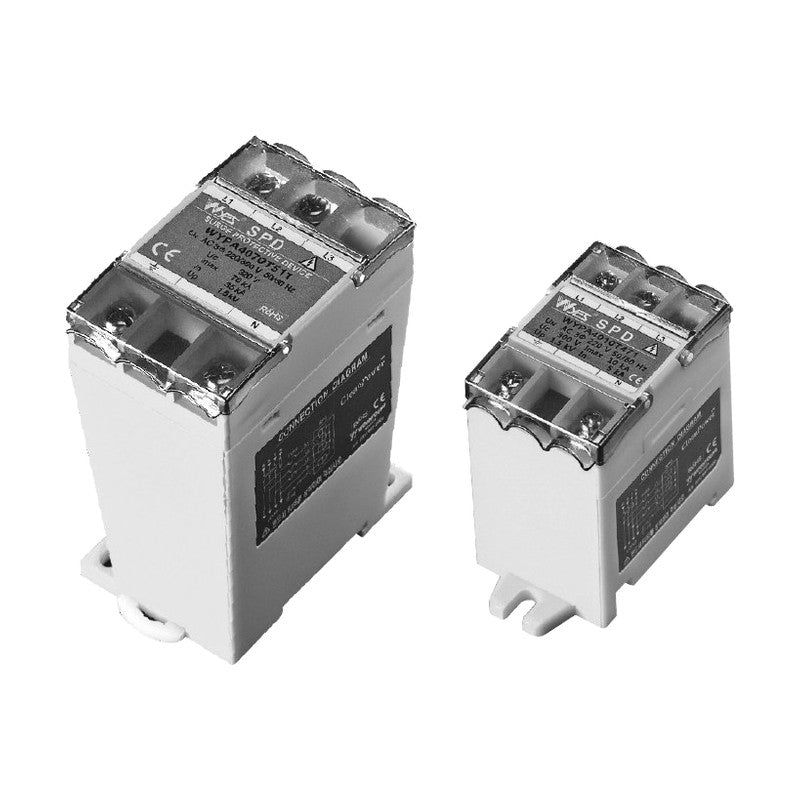 Woonyoung WYPA2 General Type SPD, Single-Phase Earthed 1P2W, 10-70kA, 220-440VAC