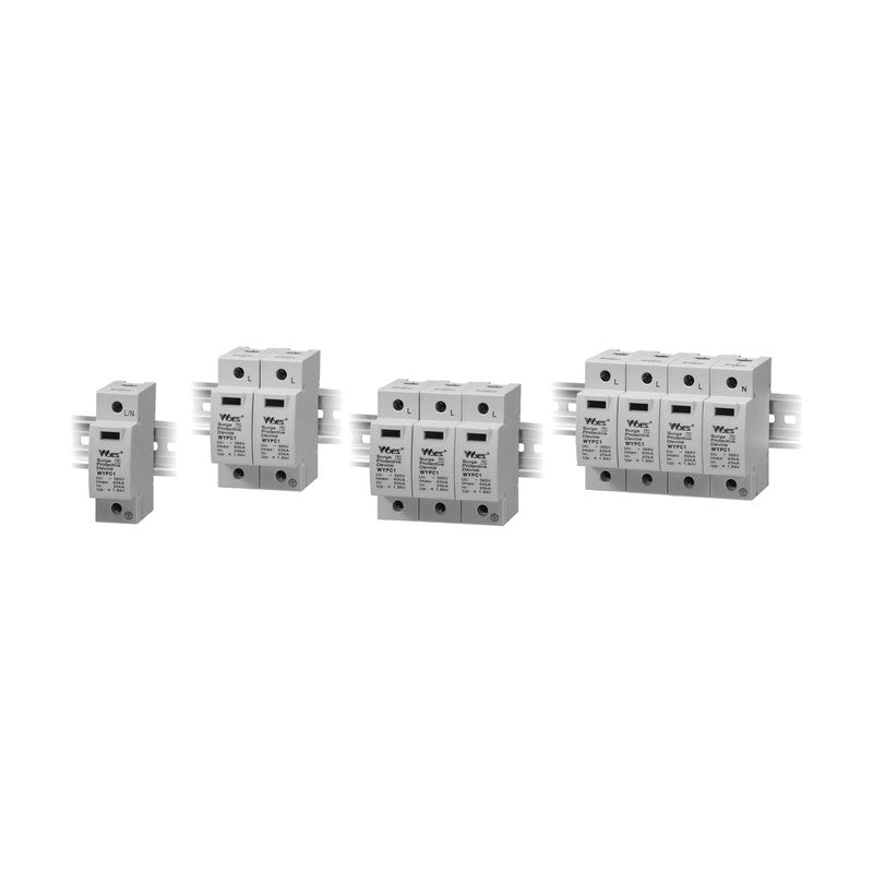 Woonyoung WYPC Module Type SPD 10/20/40kA Series, DIN Rail, 220/380VAC