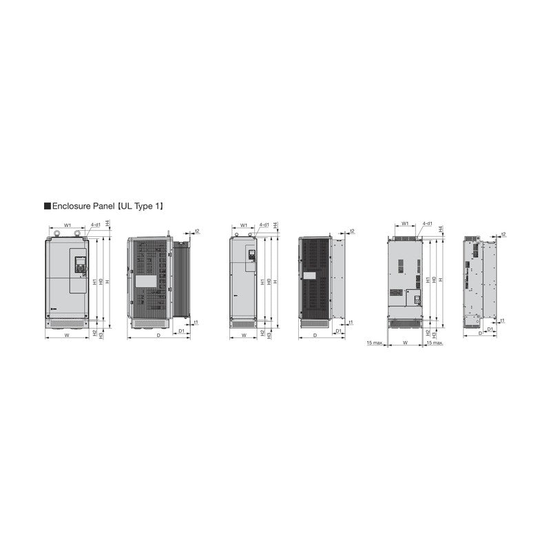YASKAWA EZZ022745 UL Type 1 Kit for U1000