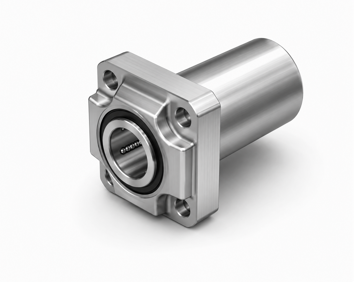 THK LMJK-L Linear Bush Plastic Square Flange Long Type (LMJK8L~LMJK25L)